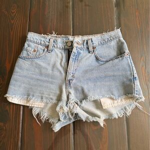 Levi's Light Blue Vintage Jean Shorts